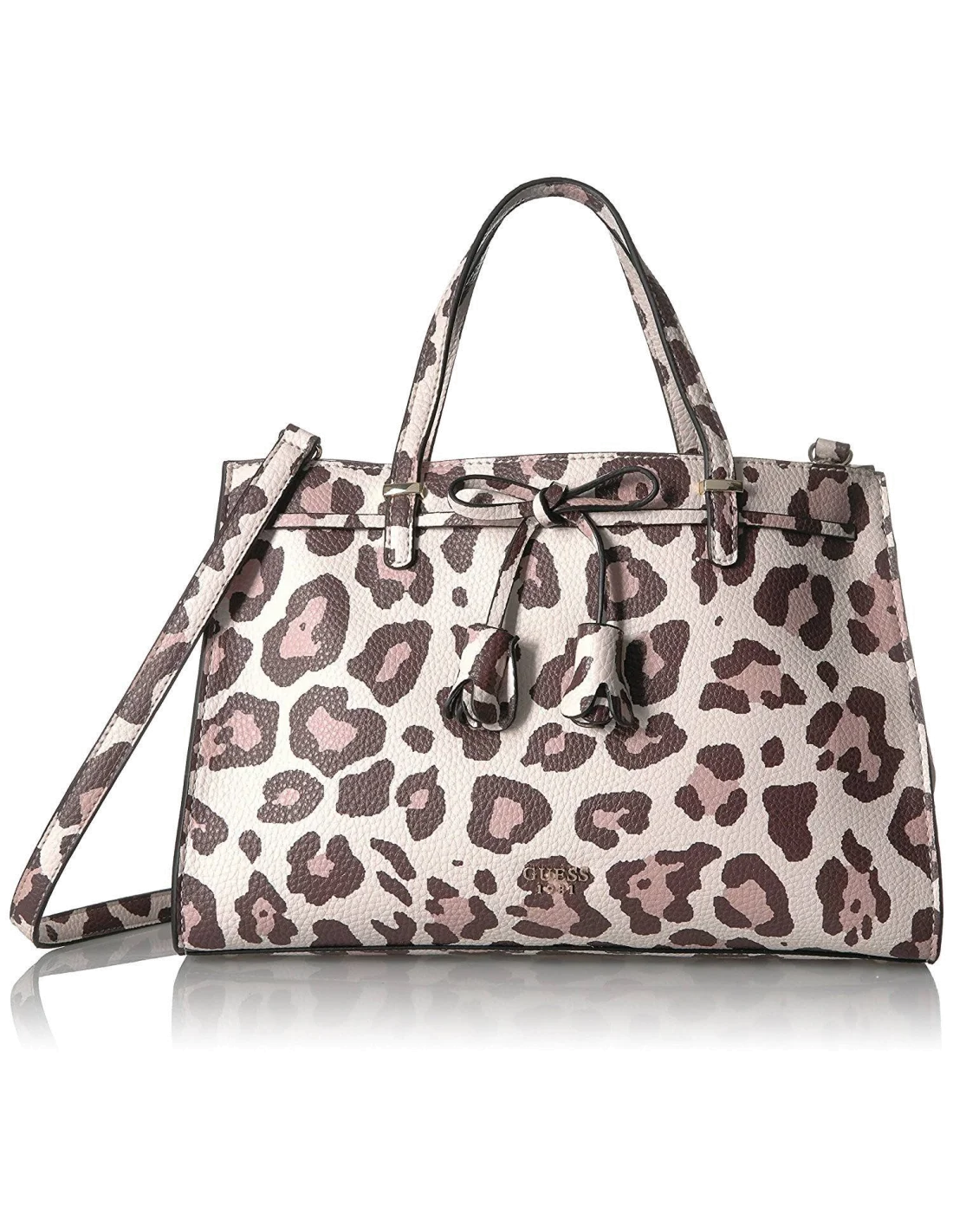 Sac à main Guess Leila Leopard Girlfriend