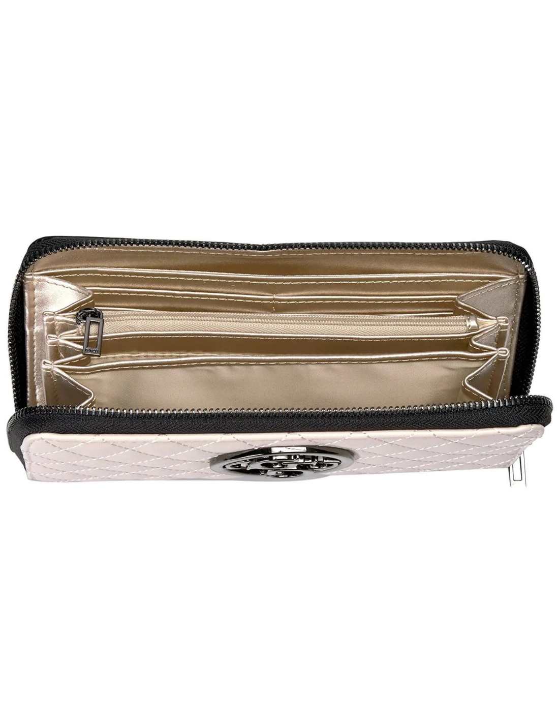 Portefeuille Guess G-Lux Beige vue 4