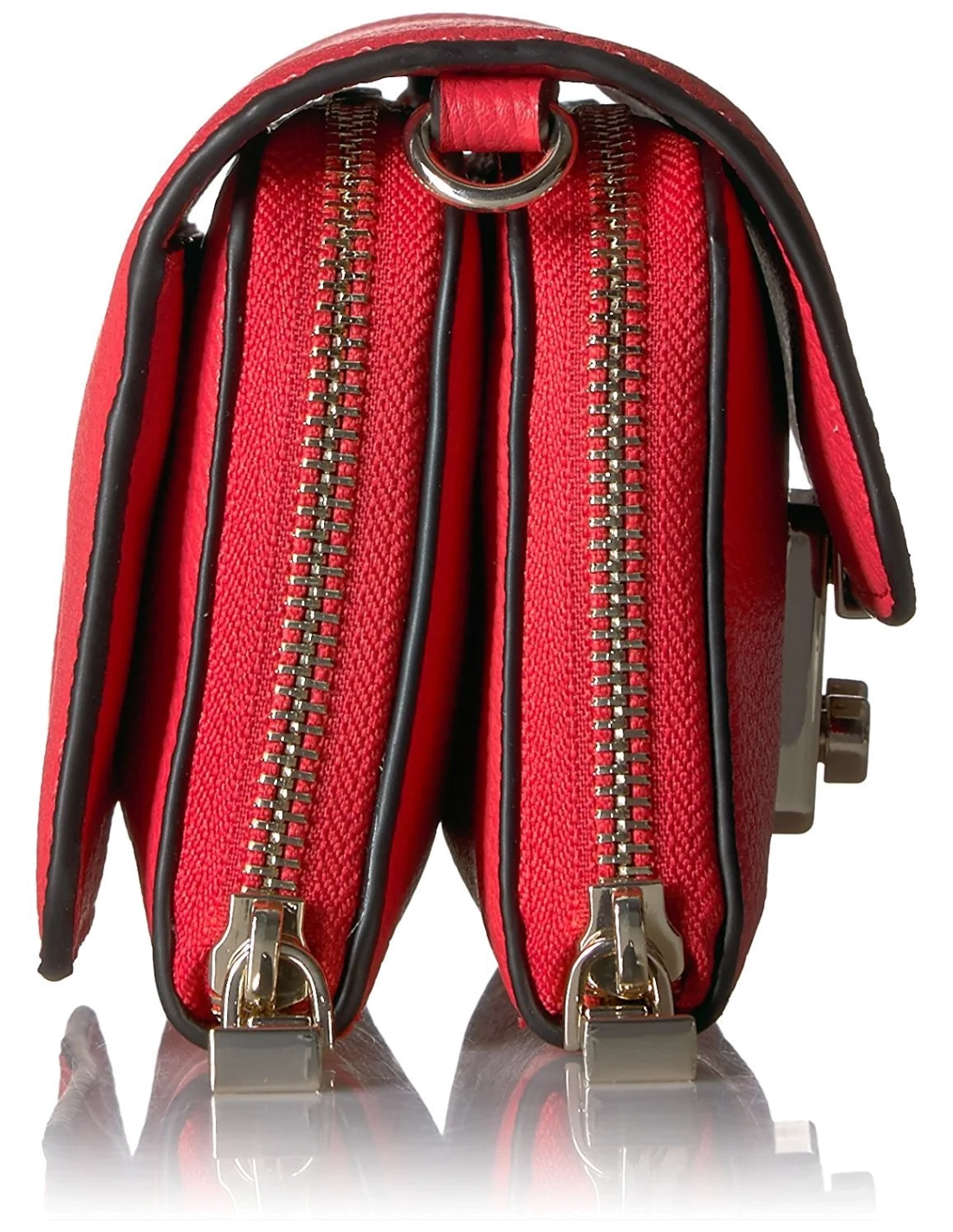 Sac Bandoulière Guess Varsity Pop-Pin up Poppy Bowery Rouge vue 3