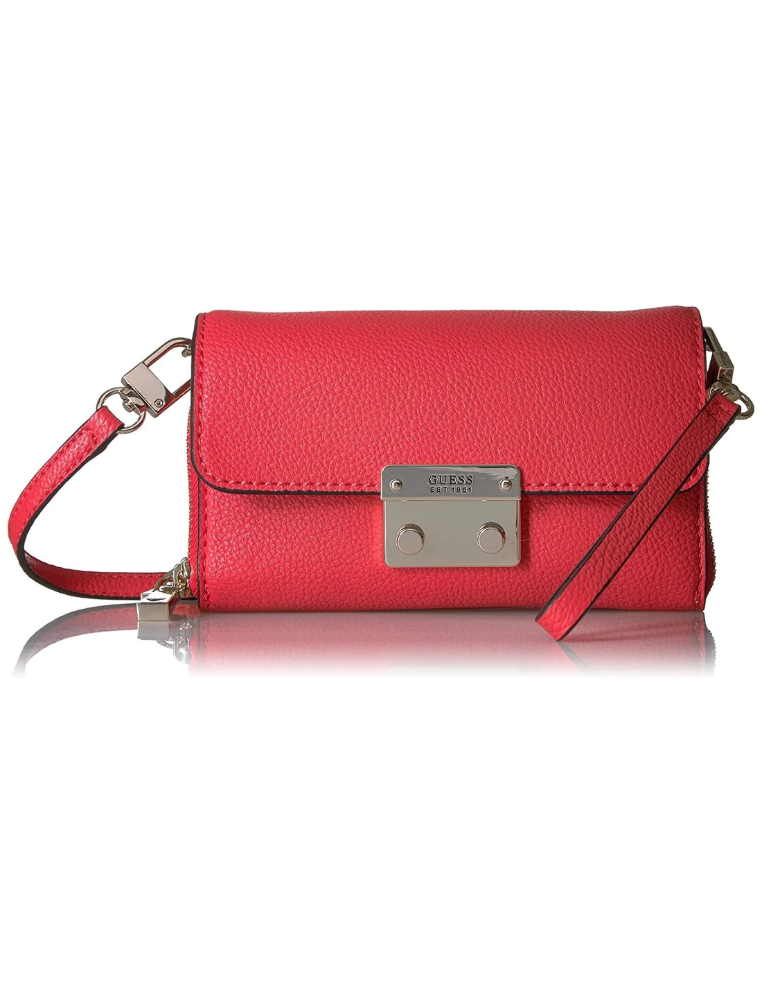 Sac Bandoulière Guess Varsity Pop-Pin up Poppy Bowery Rouge
