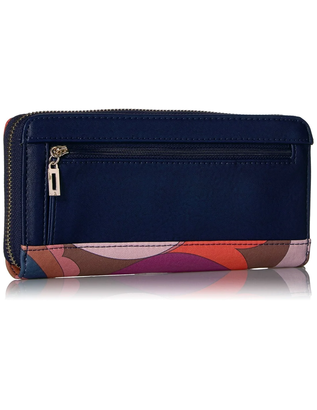 Pochette Guess Dinah Paisley Large Zip Around vue 2