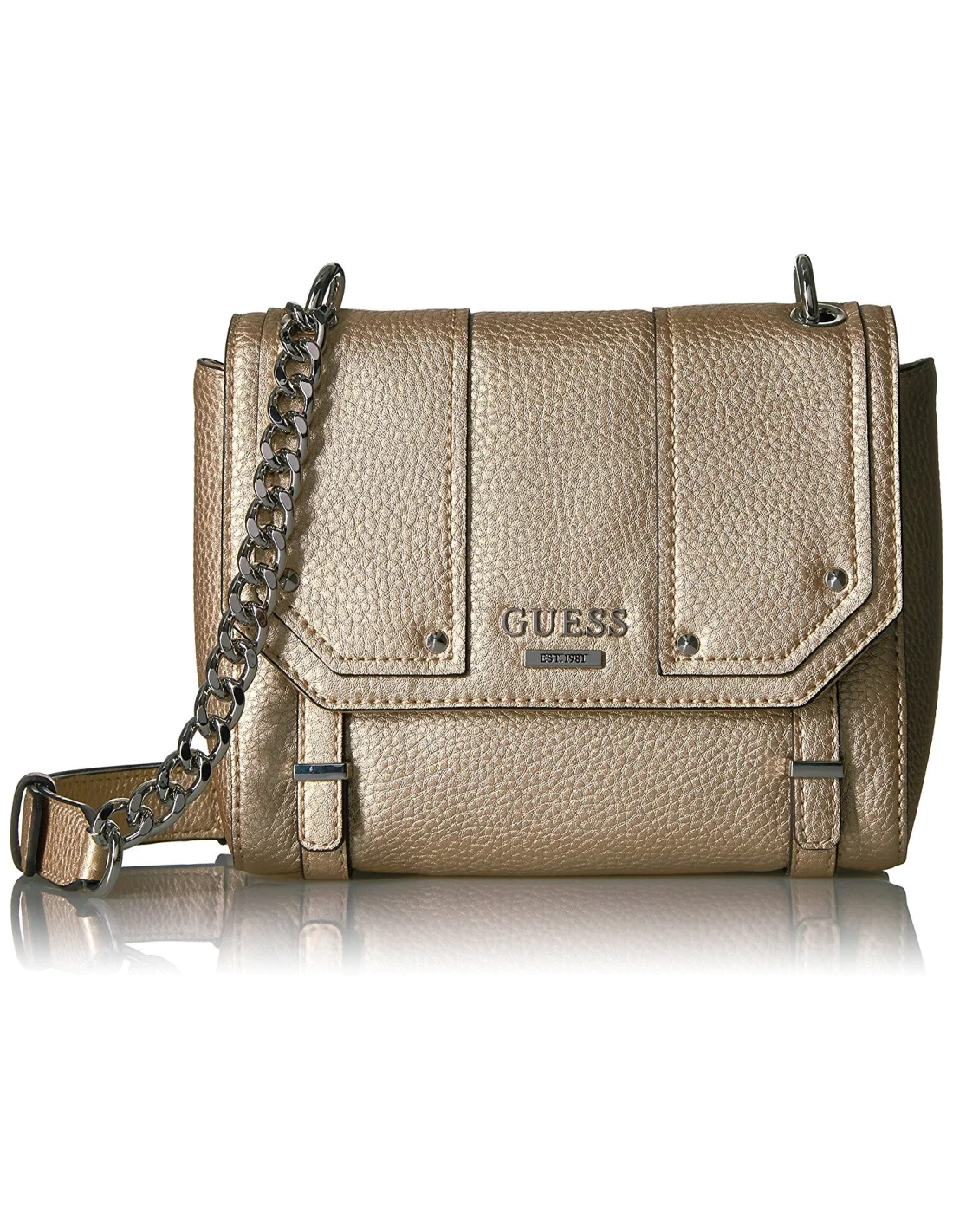 Sac Bandoulière Guess Rikki Metallic