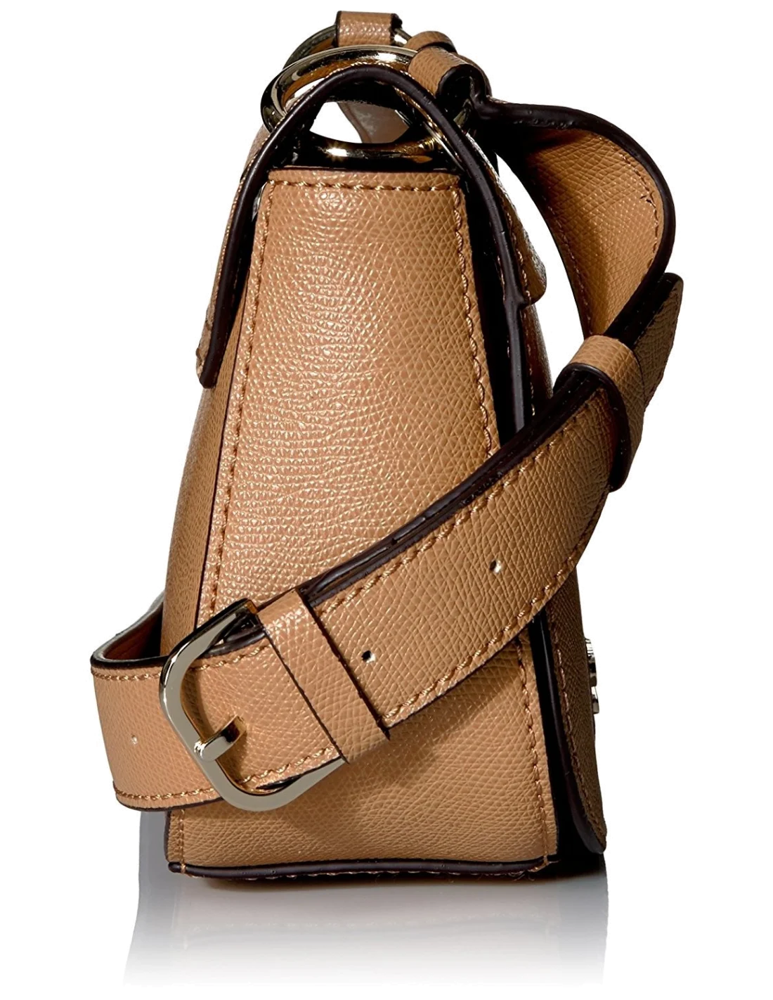 Sac Bandoulière Guess Devyn Marron vue 3