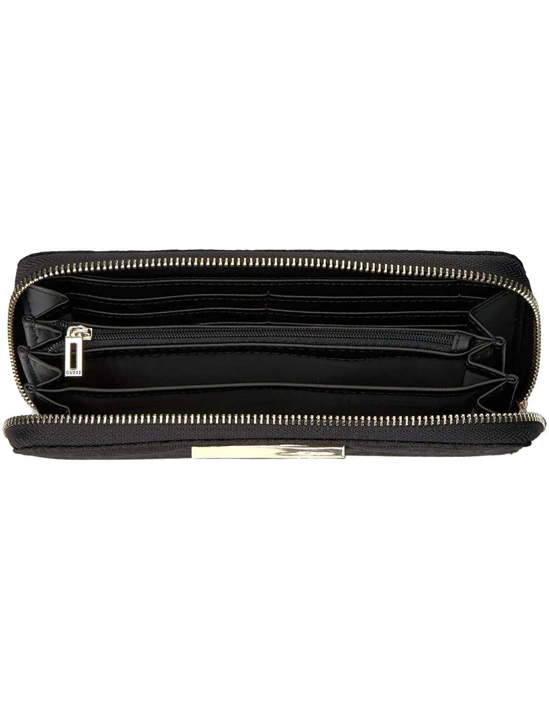 Portefeuille Guess Ryann Jacquard Noir vue 4