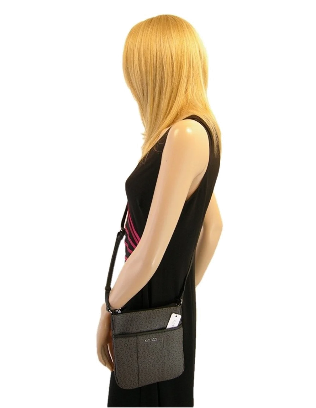 Sac bandoulière Guess G Logo Noir vue 2