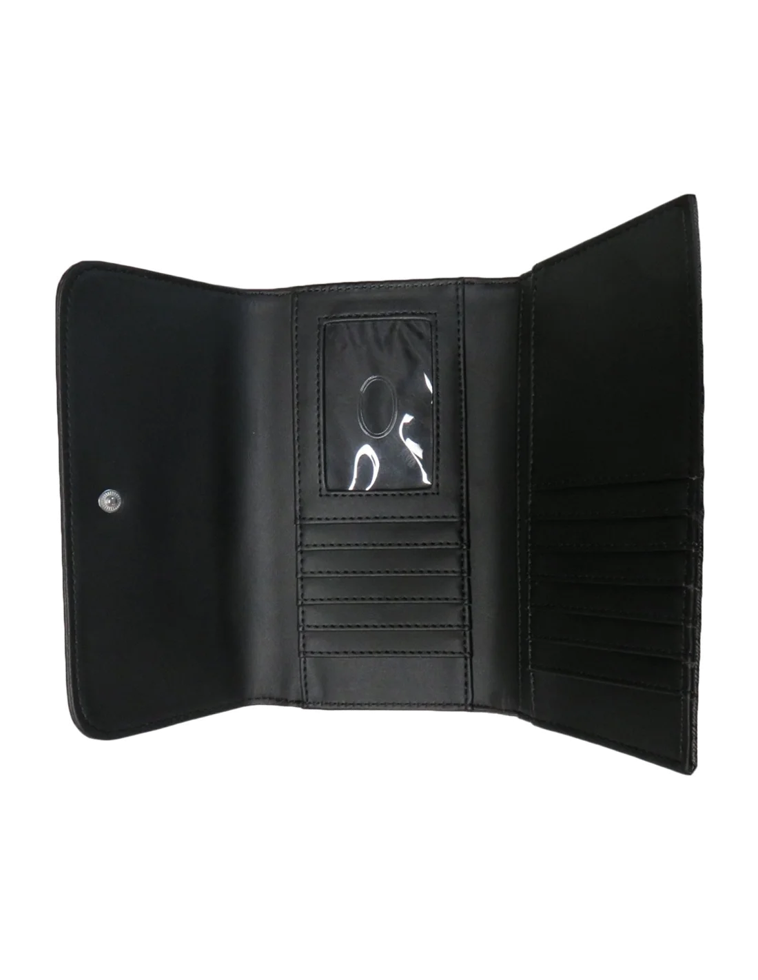 Portefeuille Guess Society Signature Noir / Gris vue 2