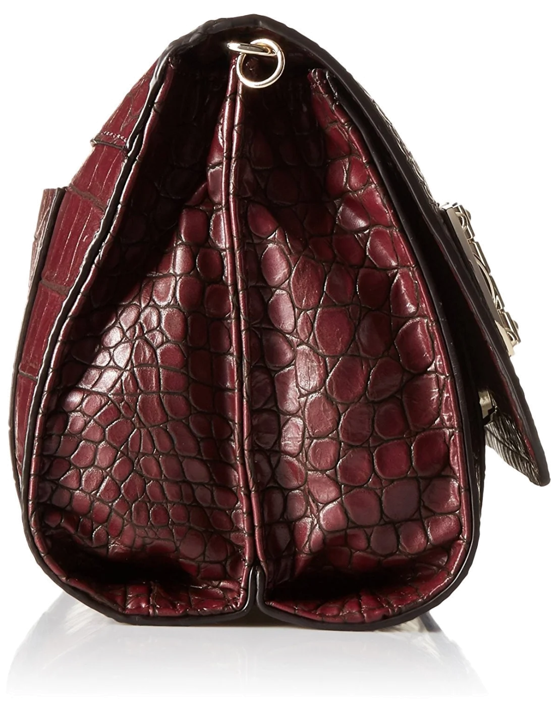 Sac bandoulière Guess Frankee Croco vue 3