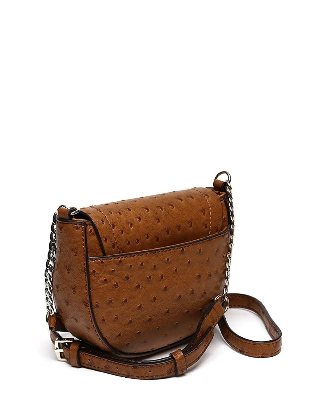 Sac bandoulière Guess Kingsley Marron vue 2