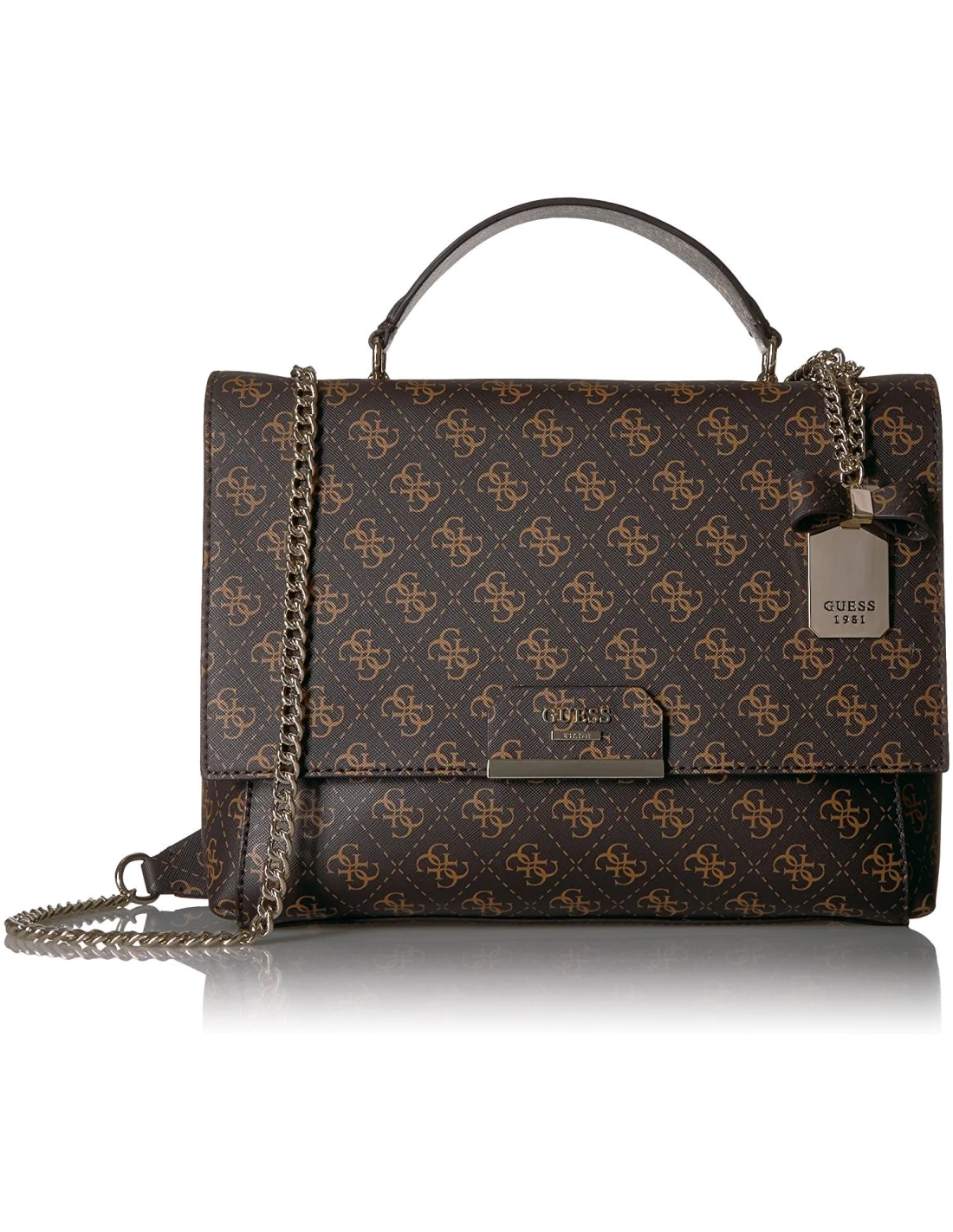 Sac à main Guess Ryann Marron