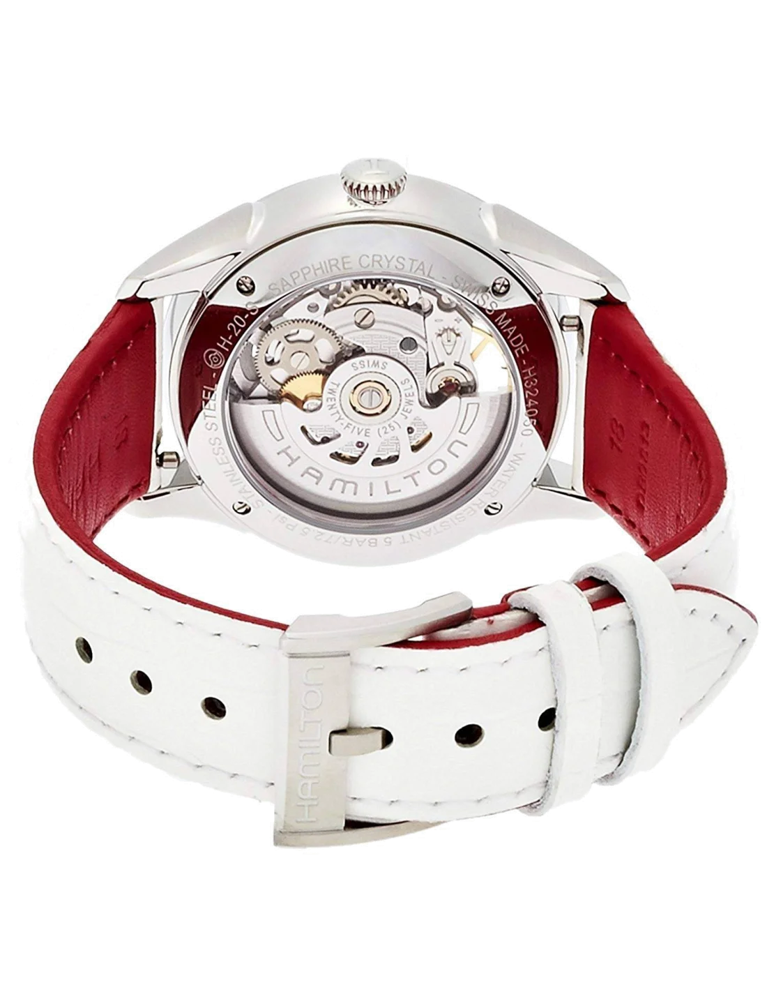 Montre Femme Hamilton Jazzmaster Viewmatic Skeleton H32405811 vue 2