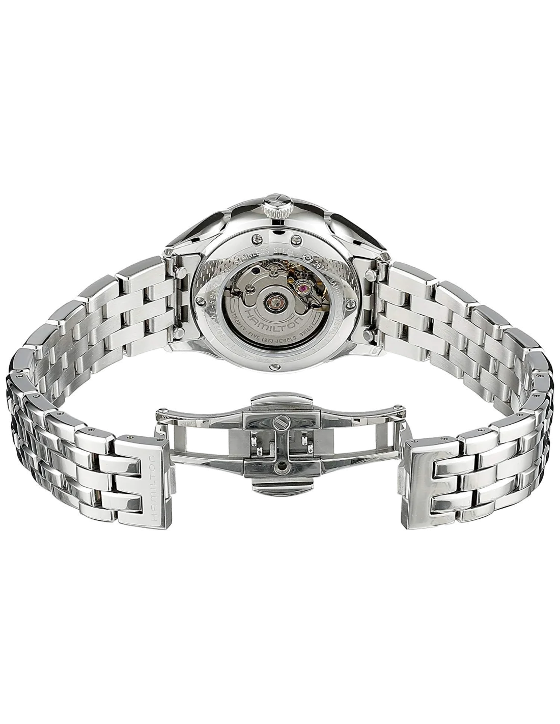 Montre Hamilton H42215151 Jazzmaster Lady Automatique Acier vue 3