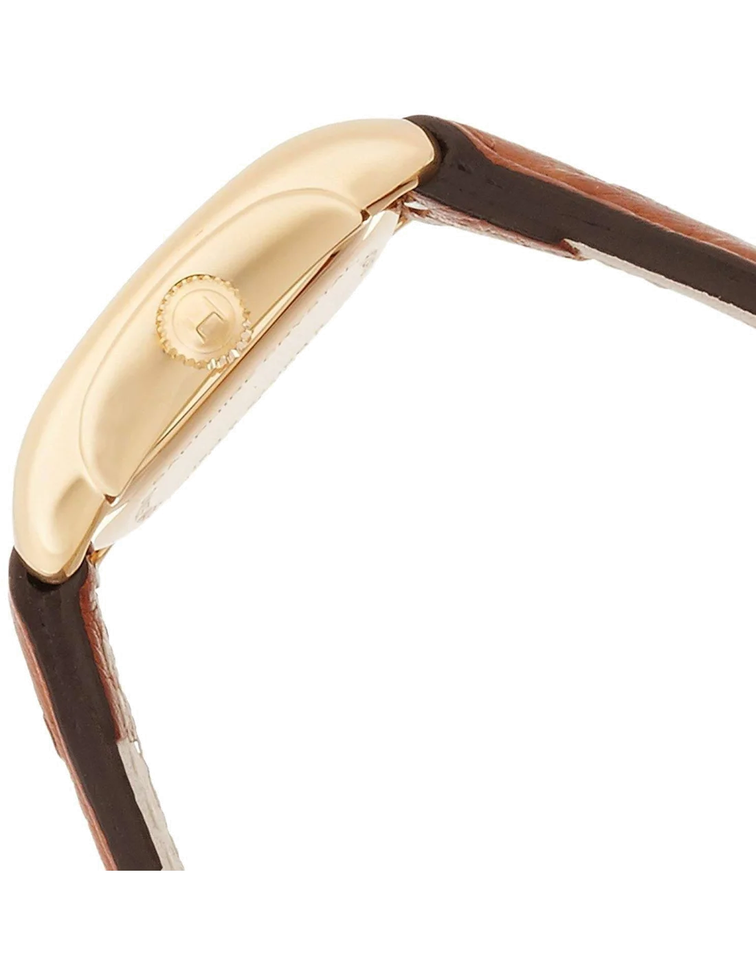 Montre Hamilton H12341555 American Classic Bagley quartz acier PVD or rose sur autruche vue 2