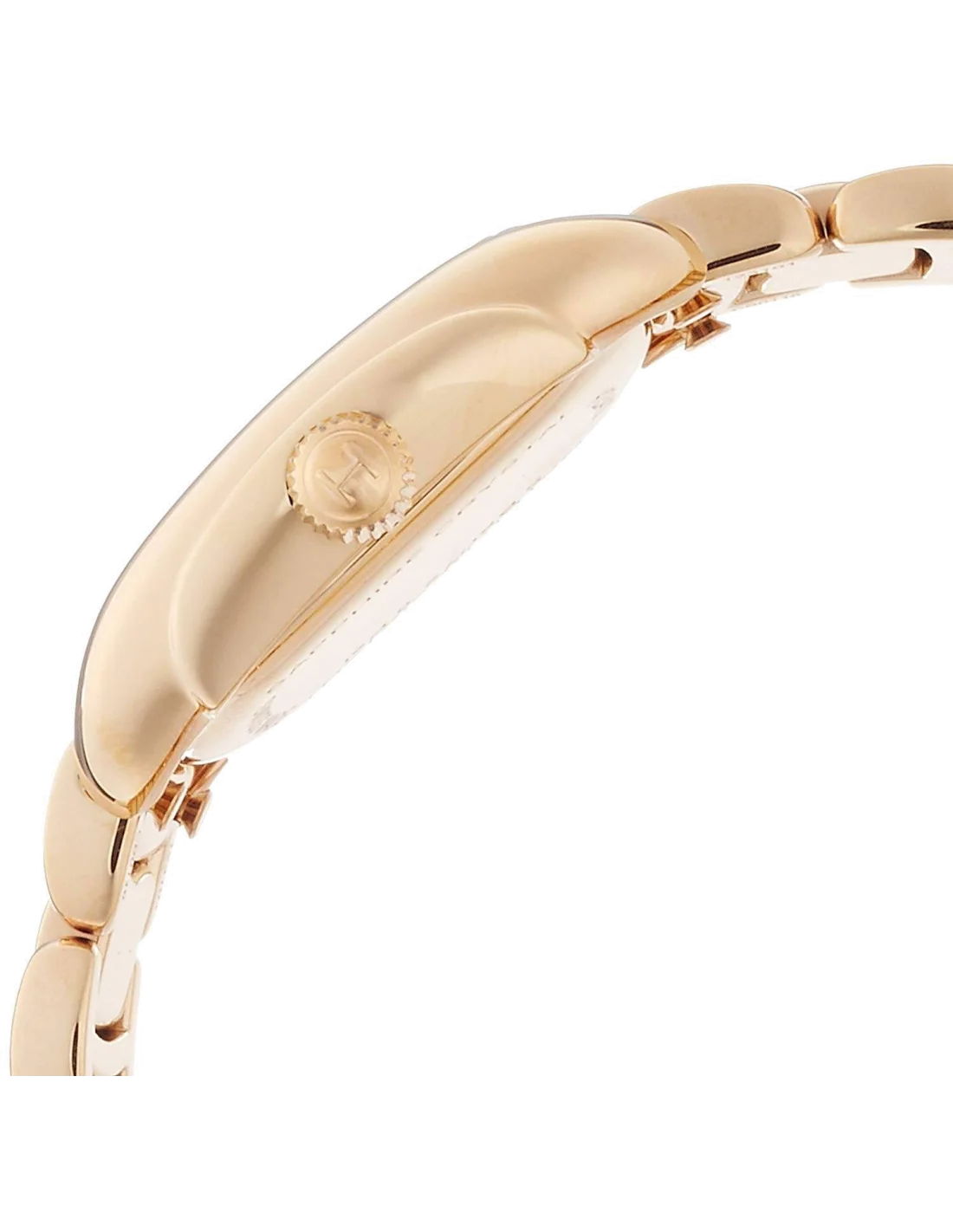 Montre Hamilton H12341155 American Classic Bagley quartz acier PVD or rose vue 2