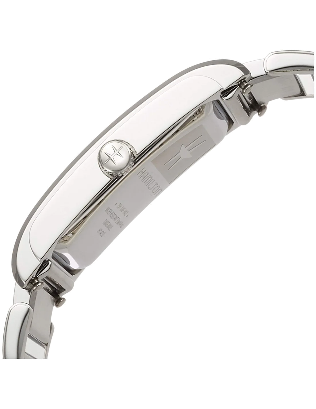 Montre Hamilton H11421114 American Classic Ardmore quartz cadran argenté bracelet acier Large vue 2