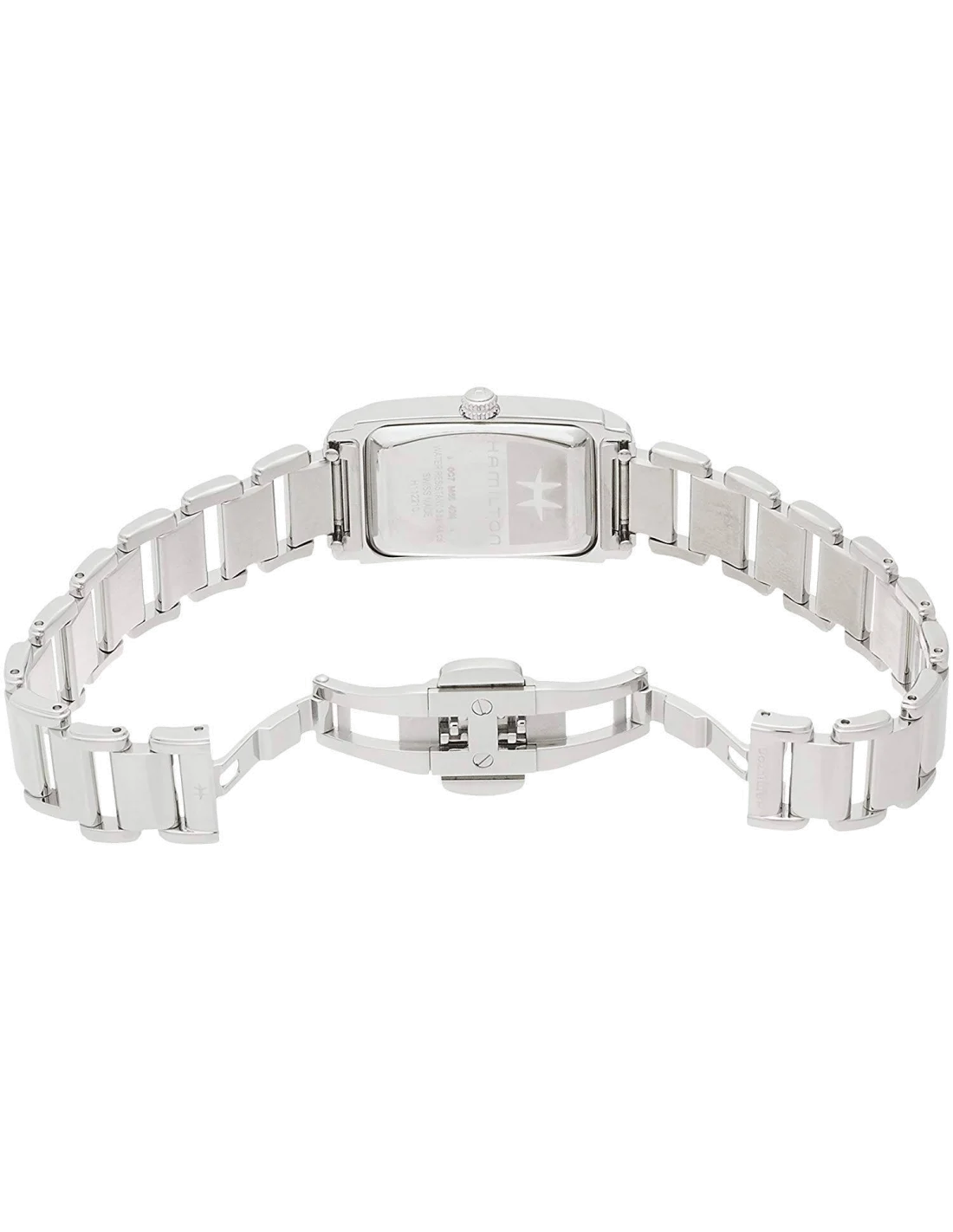 Montre Hamilton H11221114 American Classic Ardmore quartz cadran argenté bracelet acier Small vue 3