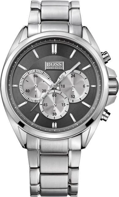Montre Homme Hugo Boss 1512883 Chronomètre Acier Inoxydable Gris