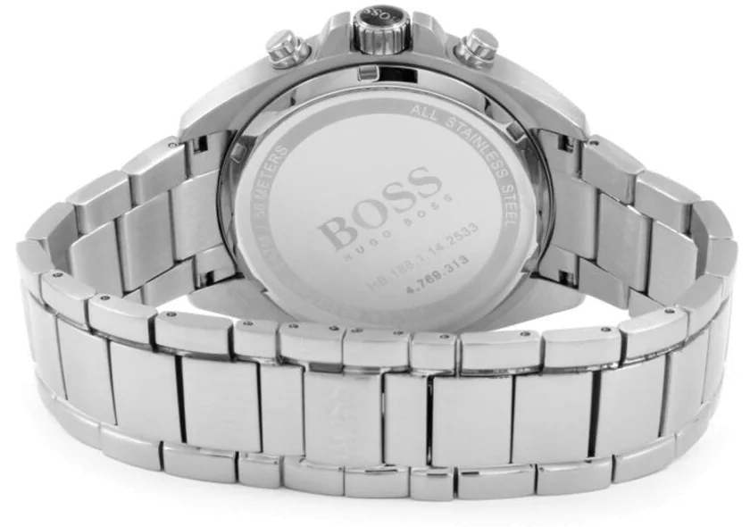Montre Homme Hugo Boss 1512883 Chronomètre Acier Inoxydable Gris vue 2