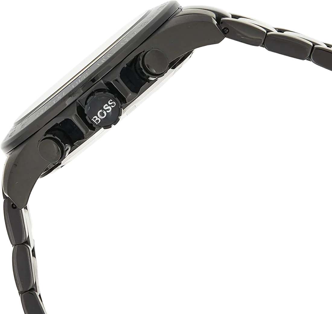 Montre Homme Hugo Boss Ikon 1512961 Acier Noir 44mm vue 2
