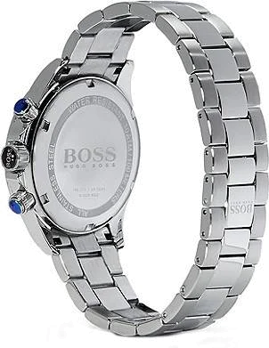 Montre Homme Hugo Boss Sport 1512963 Chronographe Cadran Bleu Acier vue 2