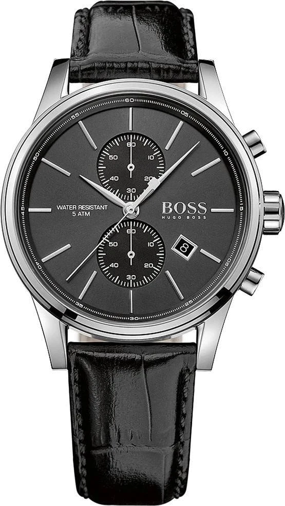 Montre Homme Hugo Boss 1513279 - Cadran et bracelet noir en cuir