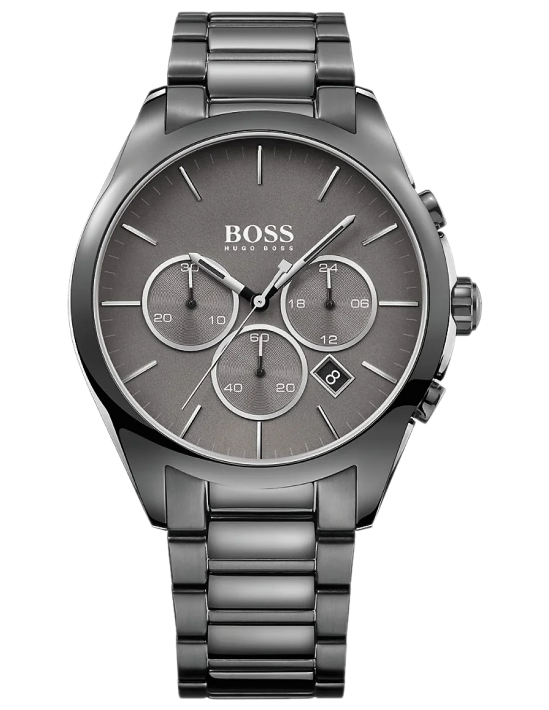 Montre Homme Hugo Boss 1513364 Onyx Chronomètre Acier Gris Anthracite