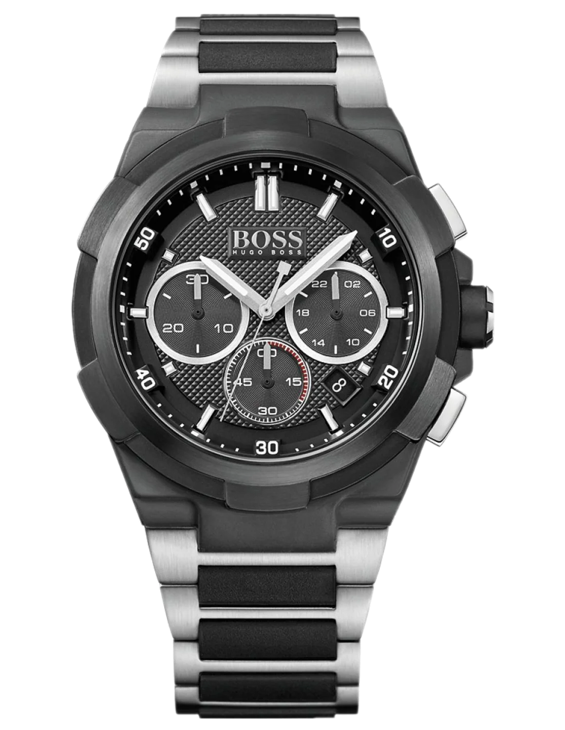 Montre Hugo Boss Homme 1513368 Acier Inoxydable Cadran Gris Sport