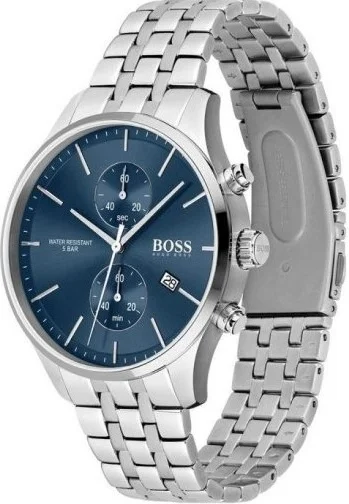 Montre Homme Hugo Boss 1513384 Classic Jet - Cadran Bleu Soleillé, Bracelet Acier vue 2