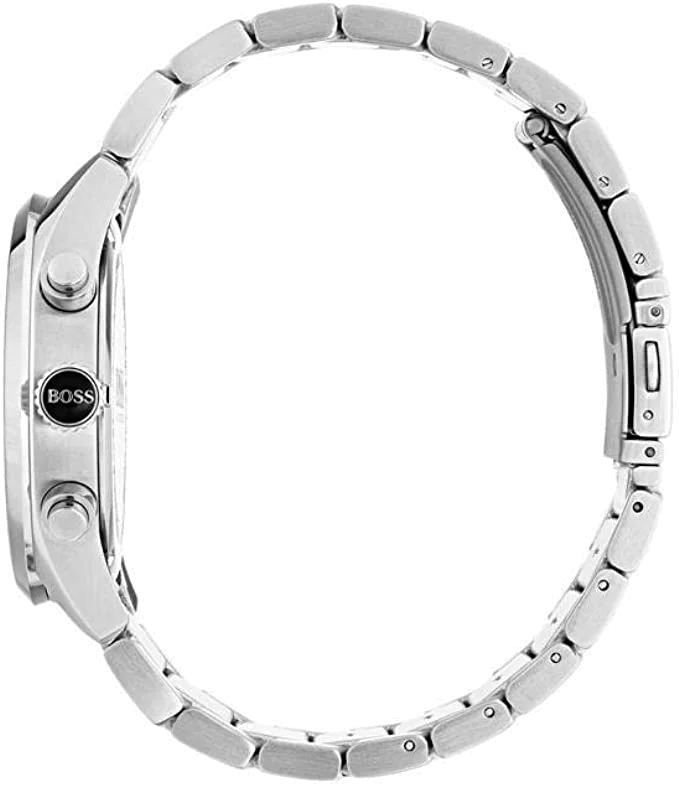 Montre Homme Hugo Boss 1513477 Chronographe Sport Cadran Noir Acier vue 3