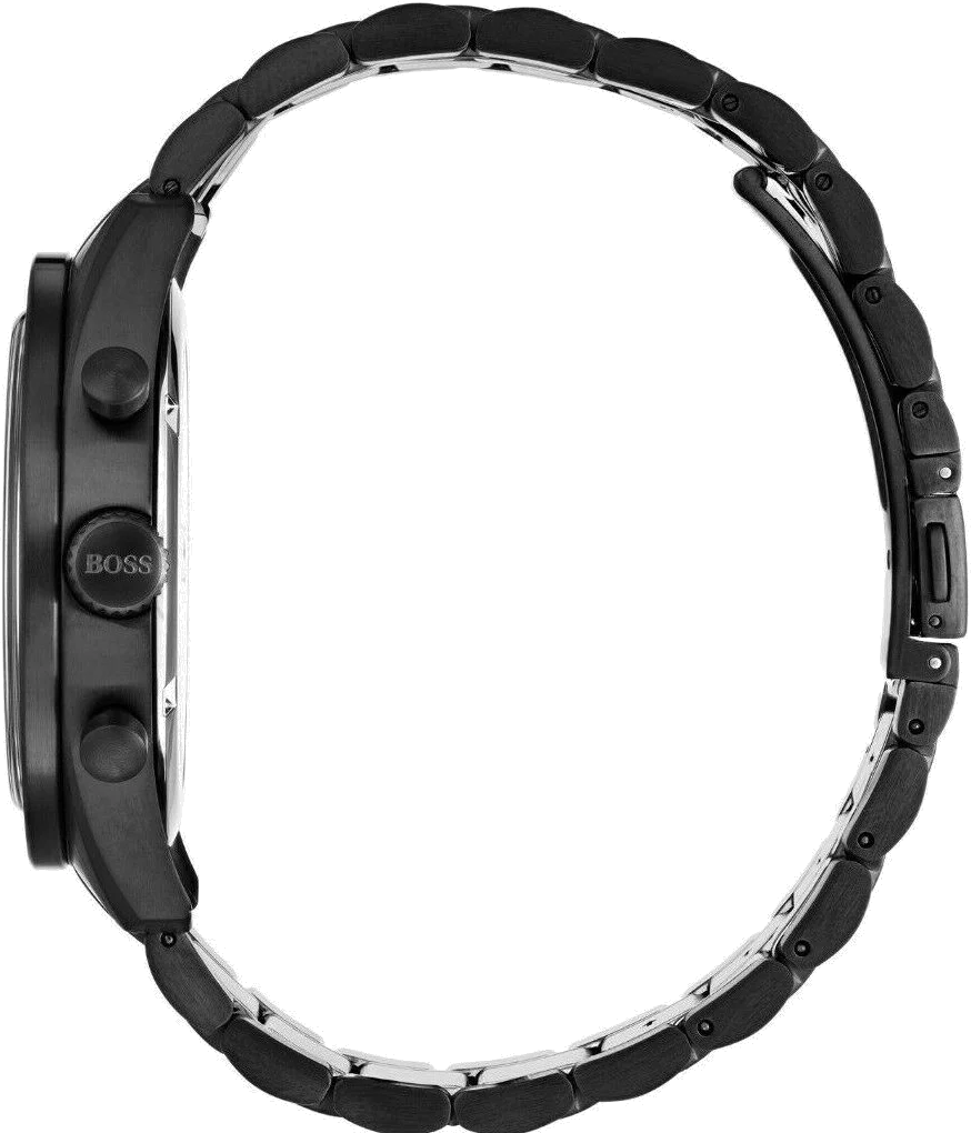 Montre Homme Hugo Boss 1513528 Chronographe Acier Noir vue 3