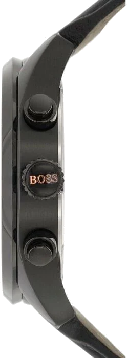 Montre Homme Hugo Boss 1513550 Chronographe Cadran Marron Boîtier Noir vue 3