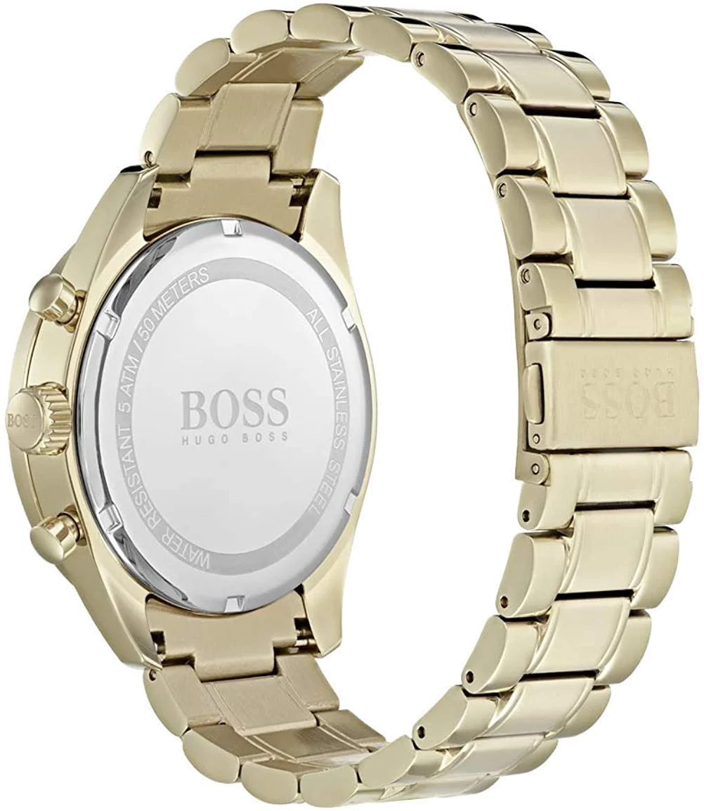 Montre Homme Hugo Boss Trophy 1513631 Acier Doré - Chronographe Sport 44mm vue 2