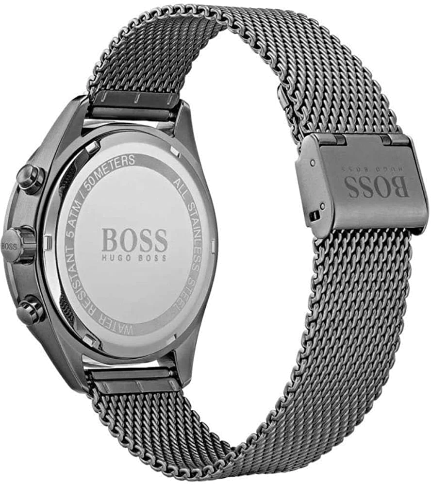 Montre Homme Hugo Boss 1513637 Chronographe Acier Gris Anthracite vue 3