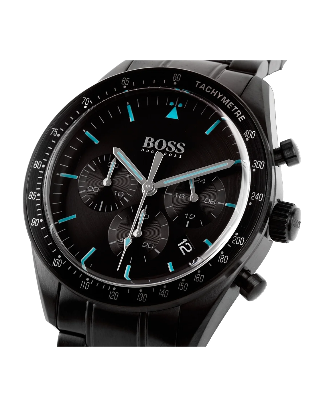 Montre Homme Hugo Boss Trophy Black 1513675 - Chronographe Noir Acier vue 2