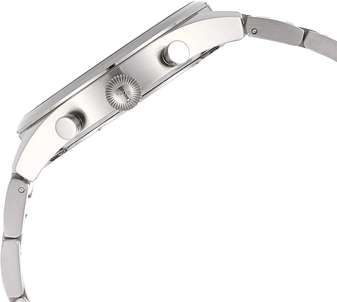 Montre Homme Hugo Boss 1513712 Chronographe Acier Inoxydable Cadran Noir vue 2