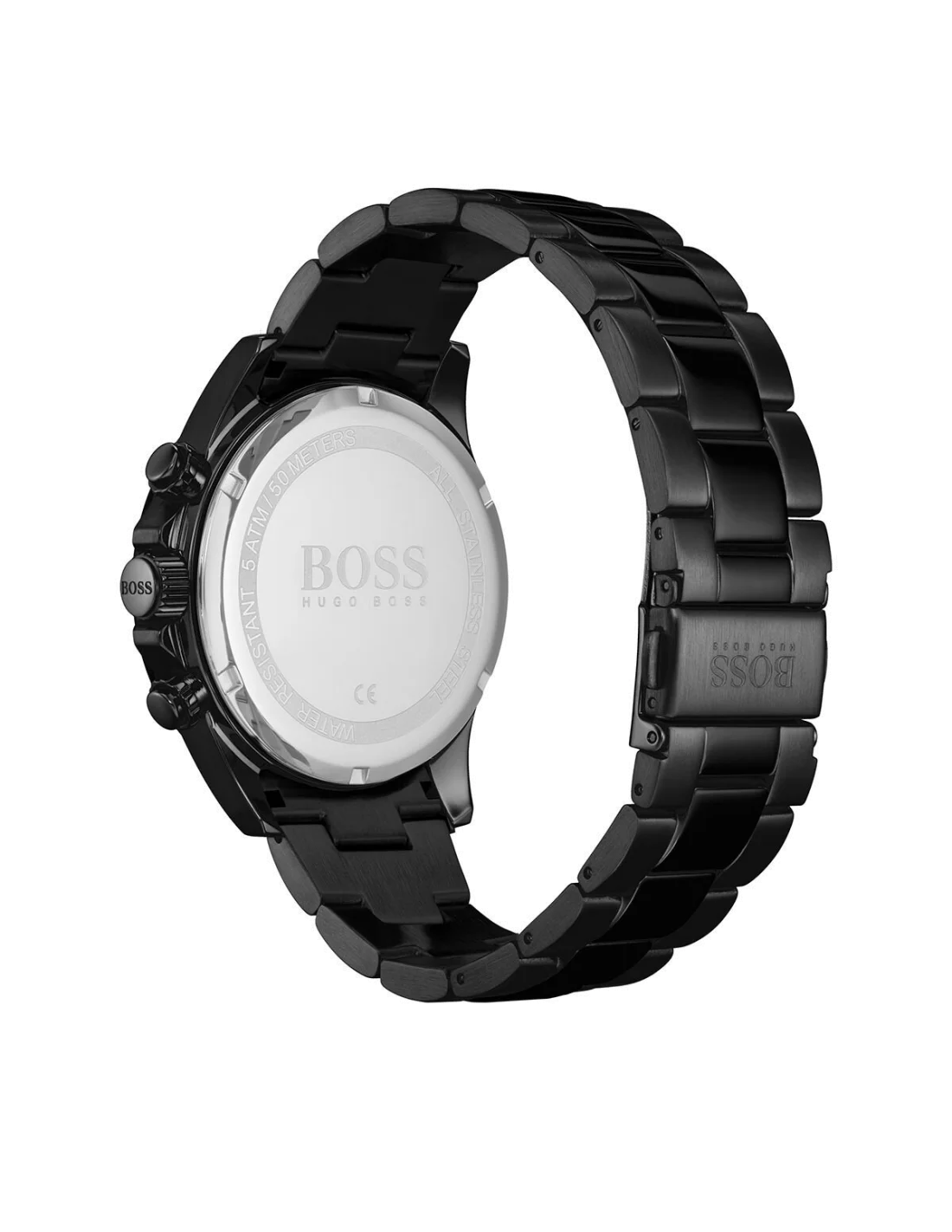 Montre Homme Hugo Boss 1513754 Chronographe Acier Noir vue 2