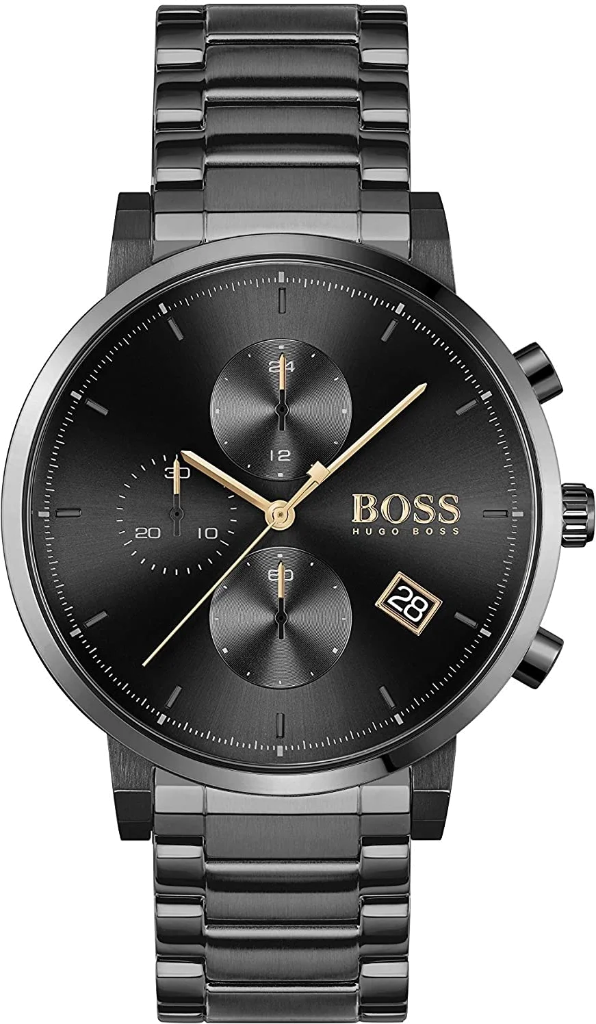 Montre Homme Hugo Boss Integrity 1513780 - Boîtier et bracelet acier noir