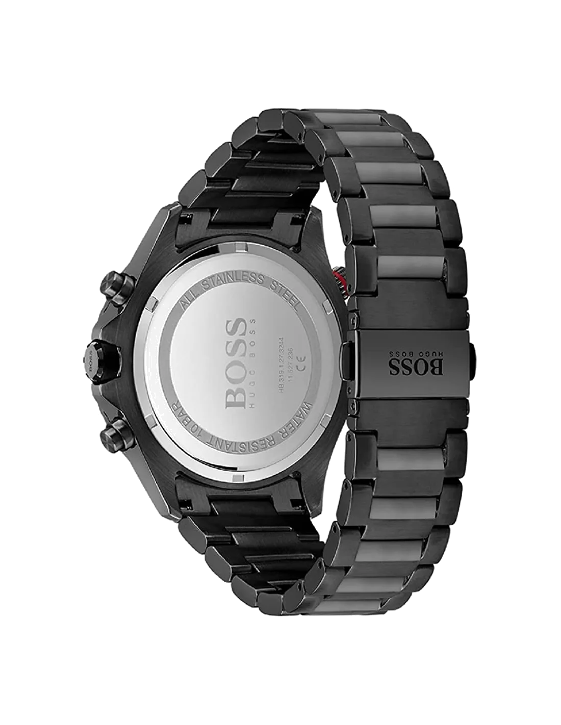 Montre Homme Hugo Boss Globetrotter 1513825 Chronographe Noir Acier vue 3