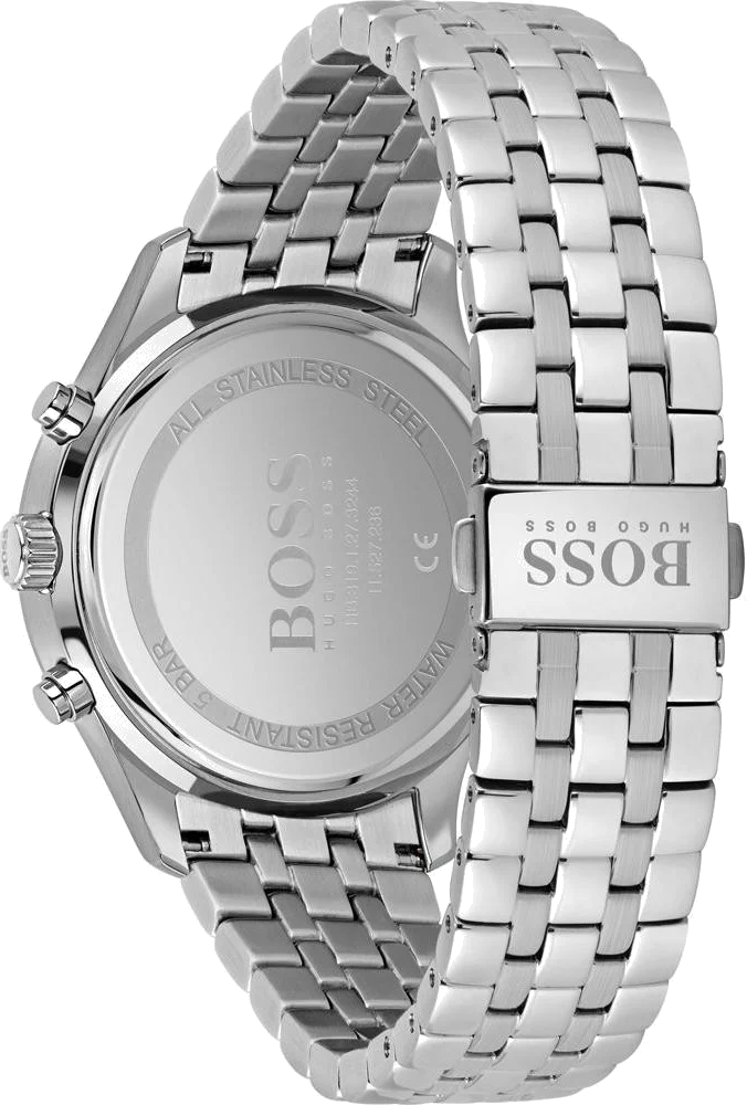 Montre Homme Hugo Boss Associate 1513839 - Chronographe Cadran Bleu Acier vue 3