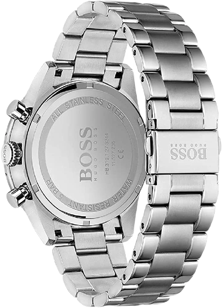 Montre Homme Hugo Boss Pilot Edition 1513850 - Chronographe Cadran Bleu Acier vue 4