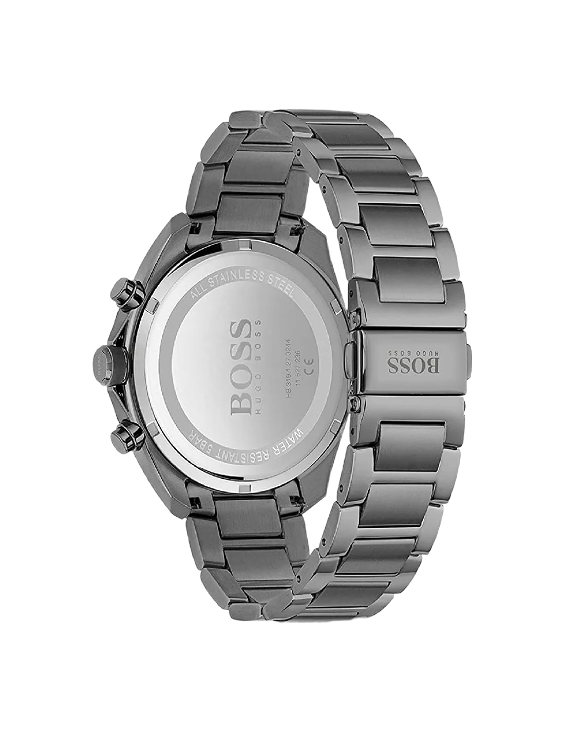 Montre Homme Hugo Boss Distinct Chrono 1513858 - Chronographe Quartz Gris Acier vue 3