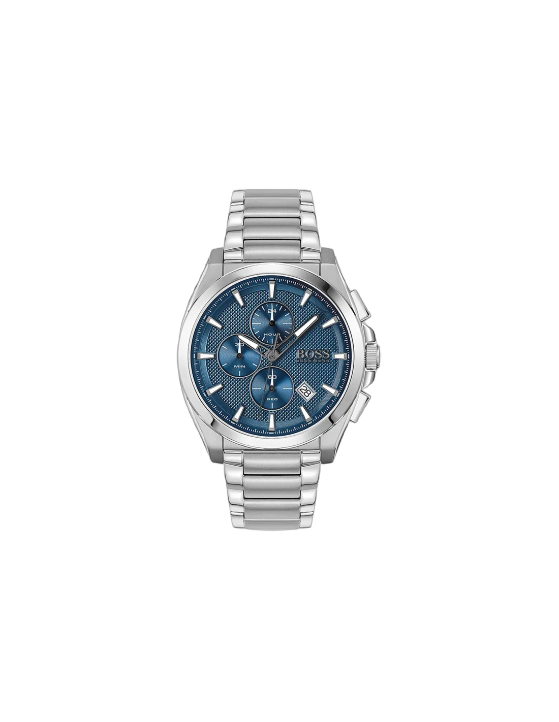 Montre Homme Hugo Boss Grandmaster 1513884 Chronographe Cadran Bleu Acier
