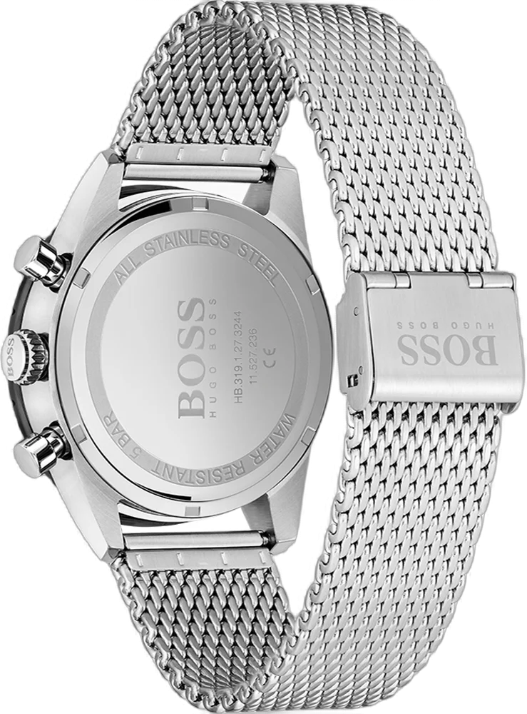 Montre Homme Hugo Boss Pilot Edition 1513886 Chronographe Cadran Noir Boîtier Acier vue 3