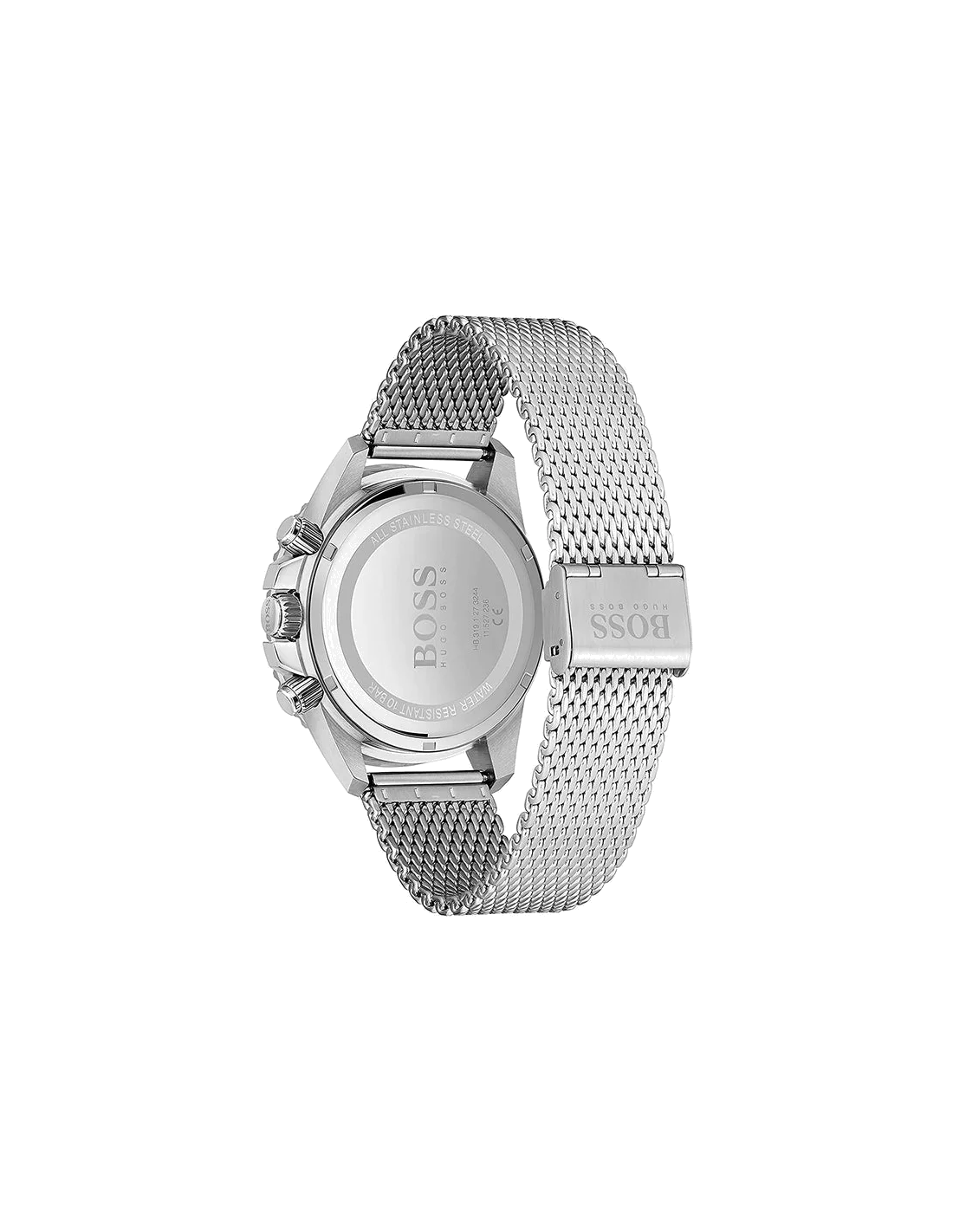 Montre Homme Hugo Boss Admiral 1513904 Chronographe Cadran Noir Bracelet Acier vue 3