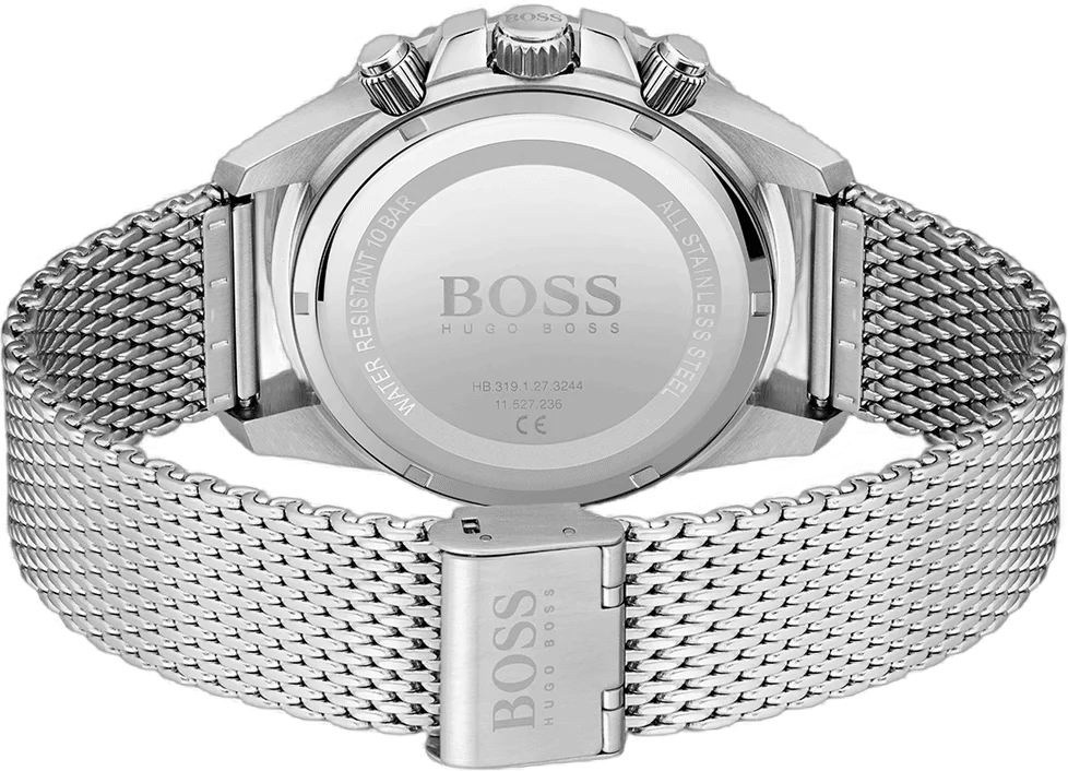 Montre Homme Hugo Boss Admiral 1513905 Chronographe Cadran Vert Acier vue 3