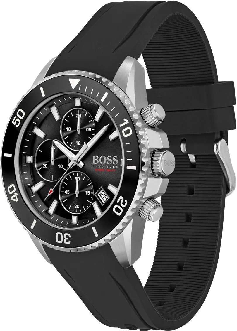 Montre Homme Hugo Boss Admiral 1513912 Chronographe Quartz Noir vue 2