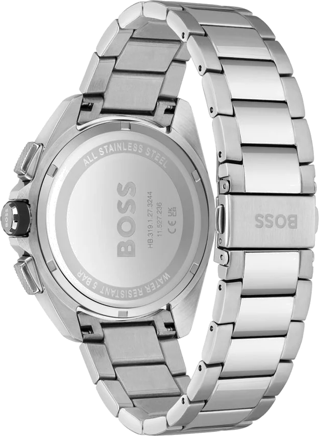 Montre Homme Hugo Boss Athleisure Volane 1513949 Cadran Noir Bracelet Acier vue 3