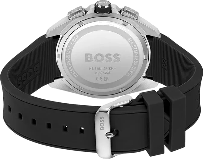 Montre Homme Hugo Boss Athleisure Volane Noire 1513953 - Cadran 44mm, Bracelet Silicone vue 3