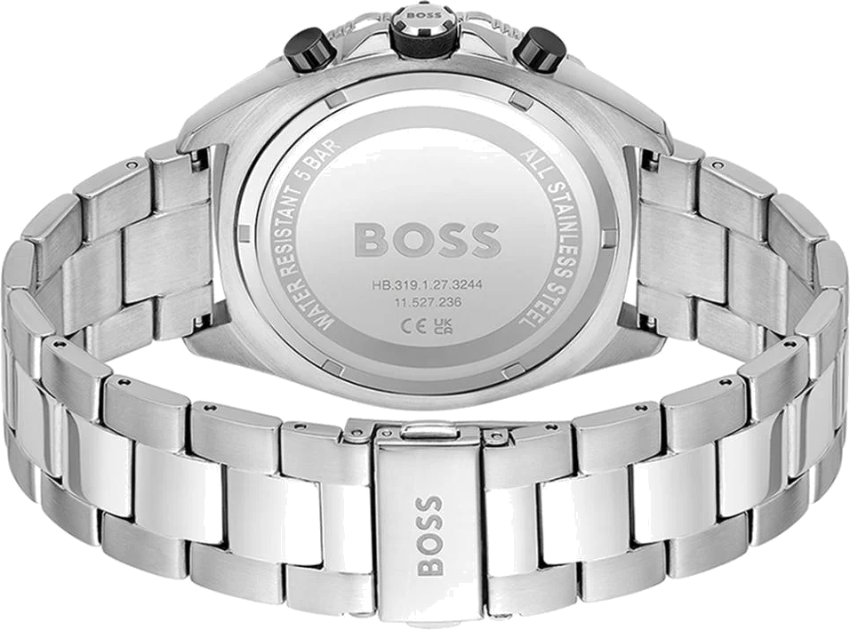 Montre Homme Hugo Boss Energy 1513971 - Cadran Noir Octogonal, Bracelet Acier vue 4