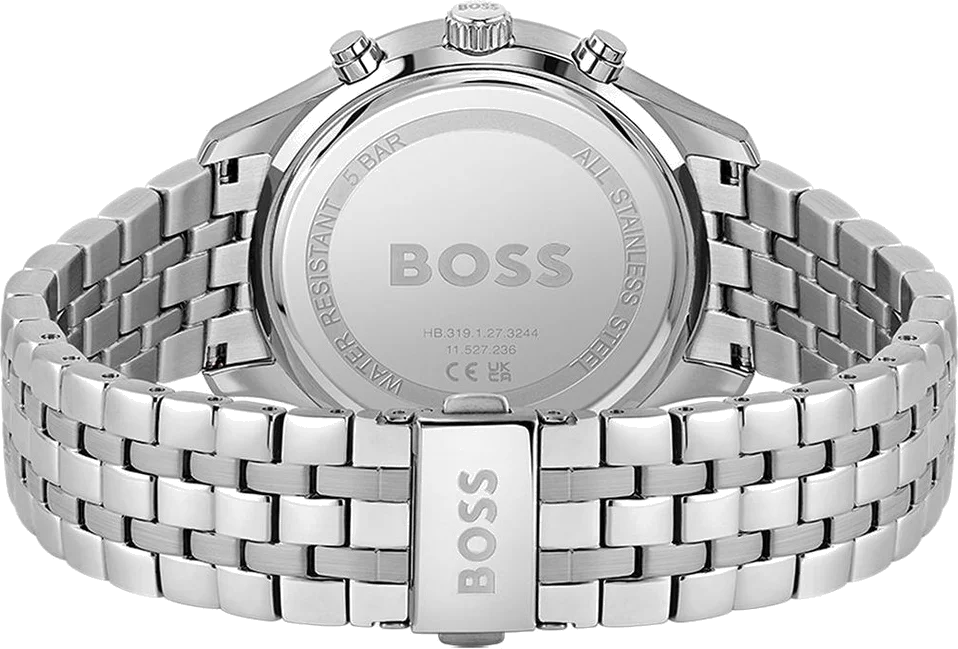 Montre Homme Hugo Boss Associate 1513975 Chronographe Cadran Vert Acier vue 2