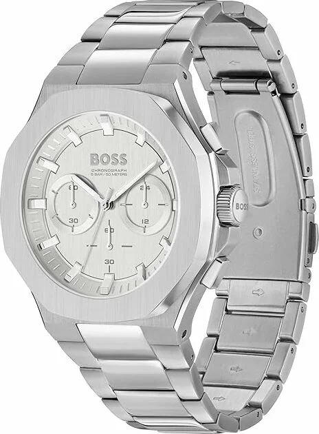 Montre Homme Hugo Boss 1514087 Acier Inoxydable Cadran Blanc 44mm vue 2